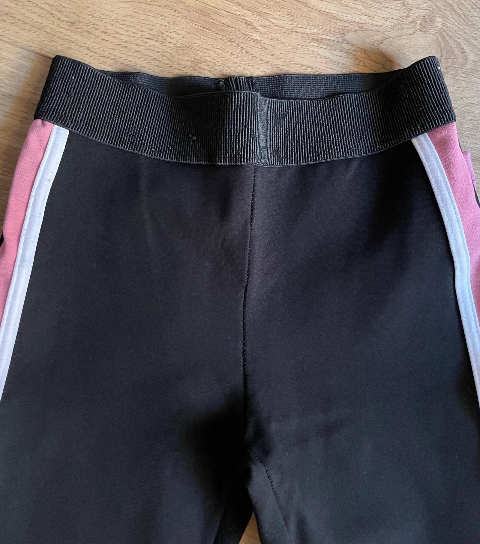 Leggings pretos com faixa lateral Zara – photo 5